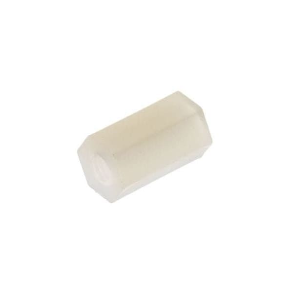 Newport Fasteners Hex Standoff, #6-32 Thrd Sz, 1 in L, Nylon Natural, 1/4" Hex W, 1000 PK 141606HFN - main